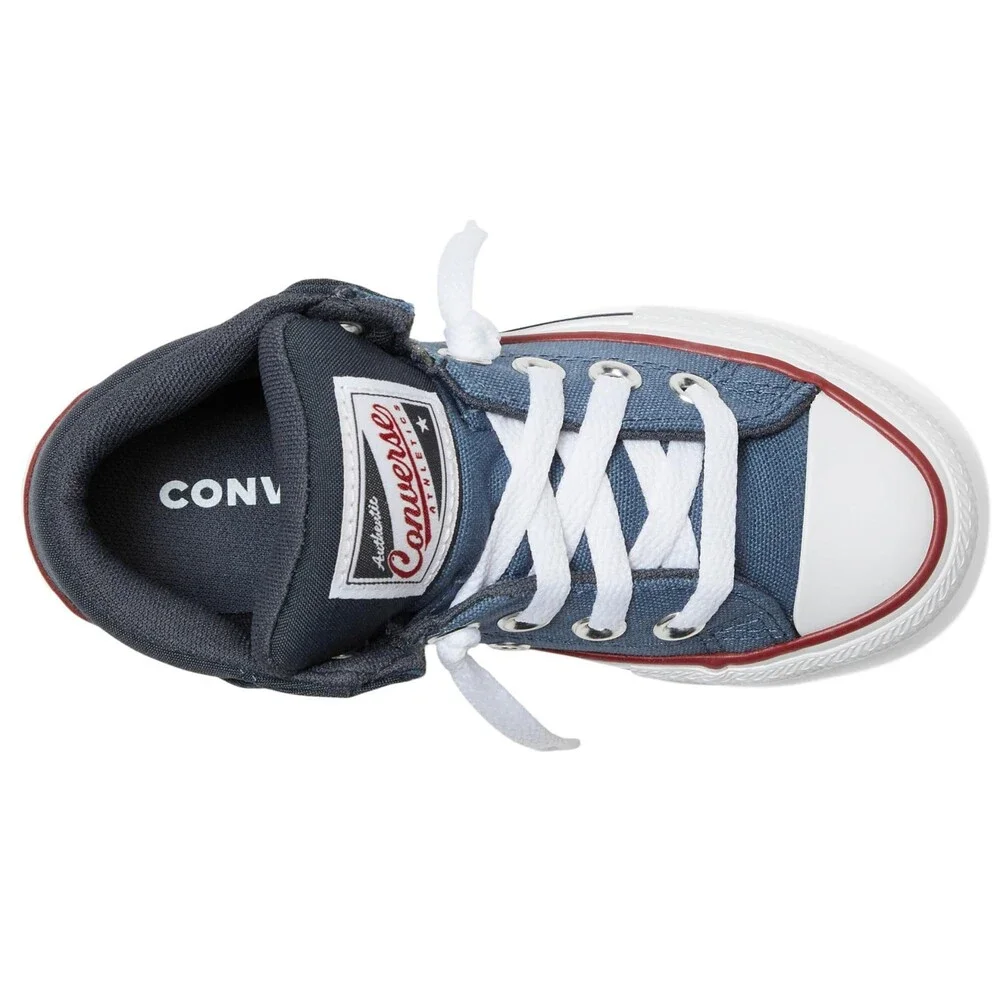Converse Chuck Taylor All Star Axel Mid A10749F Kids 3 Blue Skate Shoes ZOGG2823